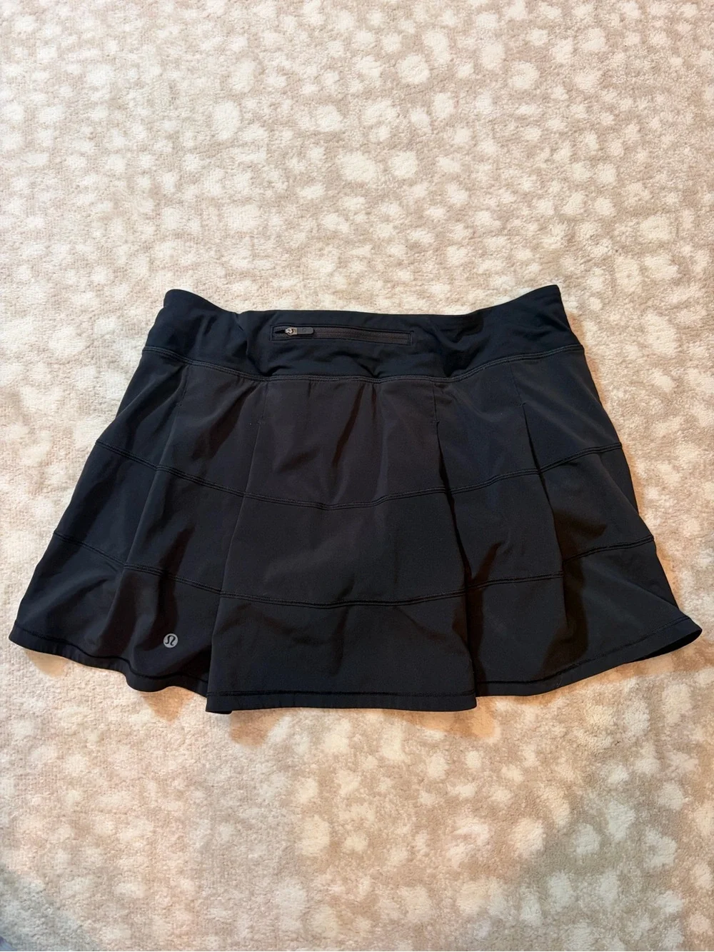 lululemon athletica Black Active Mini Skirt